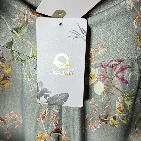 Liquido yoga floral pants sz L - Picture 3 of 11